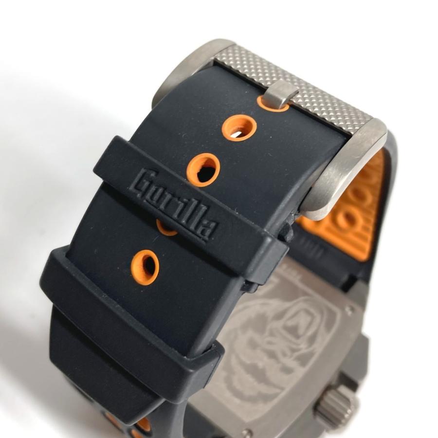 美品 Gorilla ゴリラ FBY9.0 FASTBACK HUGGER ORANGE (ファストバック ハガーオレンジ) メンズウォッチ 時計  腕時計 オレンジ【中古】 |  | 08