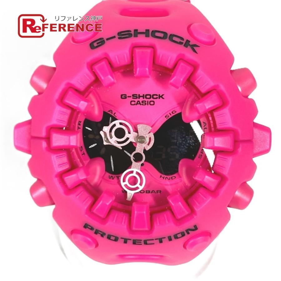 新品同様 CASIO カシオ GA-V01-4AJF G-SHOCK ジーショック メンズウォッチ レディースウォッチ 時計  腕時計 ピンク ユニセックス【中古】 | CASIO