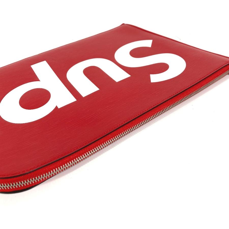 LOUIS VUITTON ルイヴィトン M67722  ポシェット ジュール GM  supreme シュプリーム  カバン エピ クラッチバッグ レッド メンズ【中古】 | LOUIS VUITTON | 04