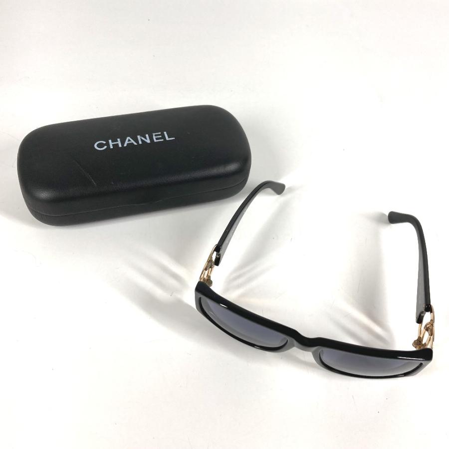 CHANEL シャネル CC ココマーク ロゴ めがね メガネ アイウェア 眼鏡 ヴィンテージ サングラス ブラック ユニセックス【中古】 | CHANEL | 08