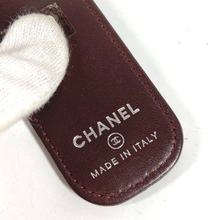 CHANEL シャネル CC ココマーク ロゴ 財布 札ばさみ  マトラッセ キルティング マネークリップ ブラック ユニセックス【中古】 | CHANEL | 06