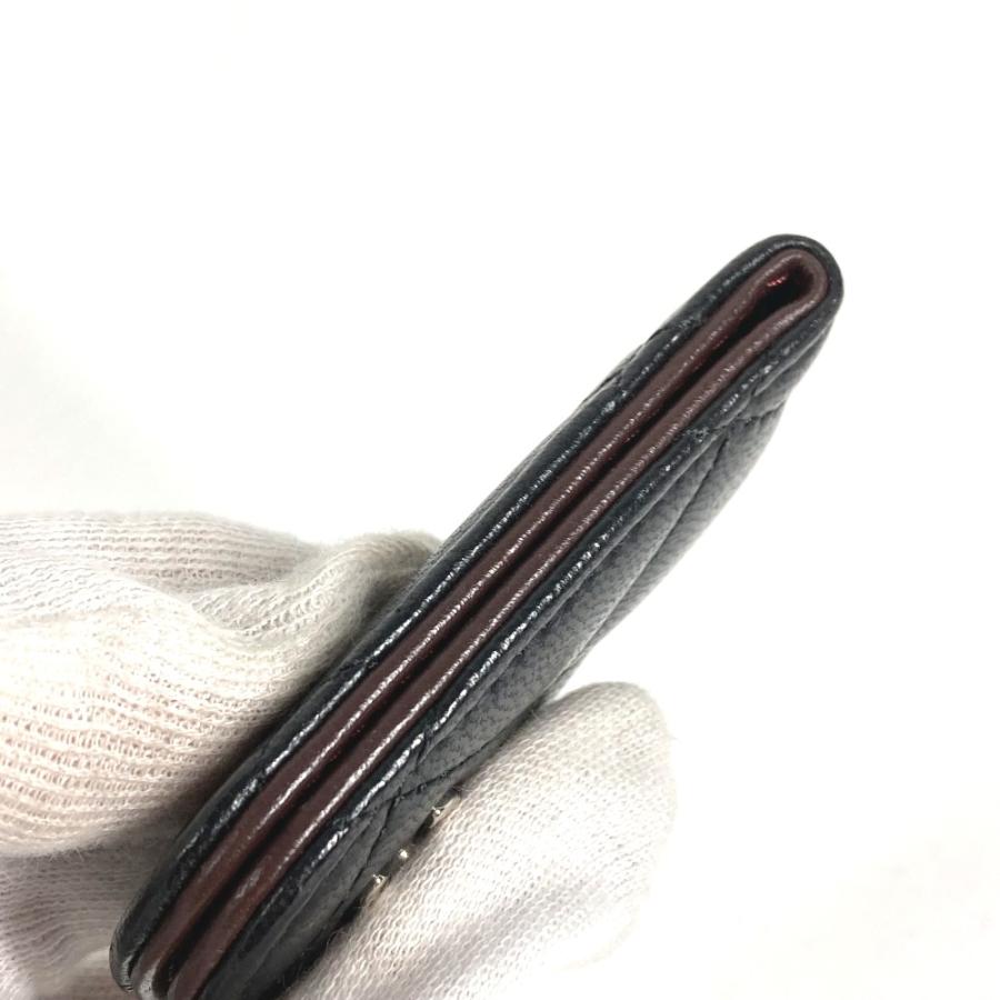 CHANEL シャネル CC ココマーク ロゴ 財布 札ばさみ  マトラッセ キルティング マネークリップ ブラック ユニセックス【中古】 | CHANEL | 09