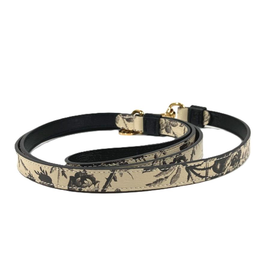 未使用 GUCCI グッチ 692955 エクストラ スモール ペット リード ペット 犬 DOG ハーバリウム リード ブラック ユニセックス【中古】 | GUCCI | 01