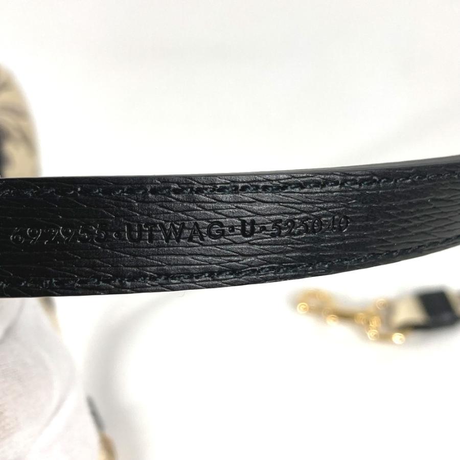 未使用 GUCCI グッチ 692955 エクストラ スモール ペット リード ペット 犬 DOG ハーバリウム リード ブラック ユニセックス【中古】 | GUCCI | 07