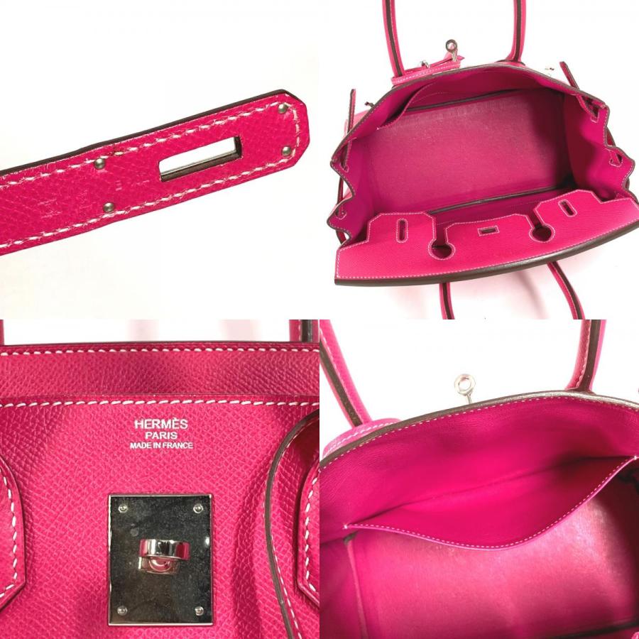 HERMES エルメス バーキン30 バーキン 30 カバン バッグ トートバッグ ハンドバッグ ローズティリアン ピンク レディース【中古】 | HERMES | 08