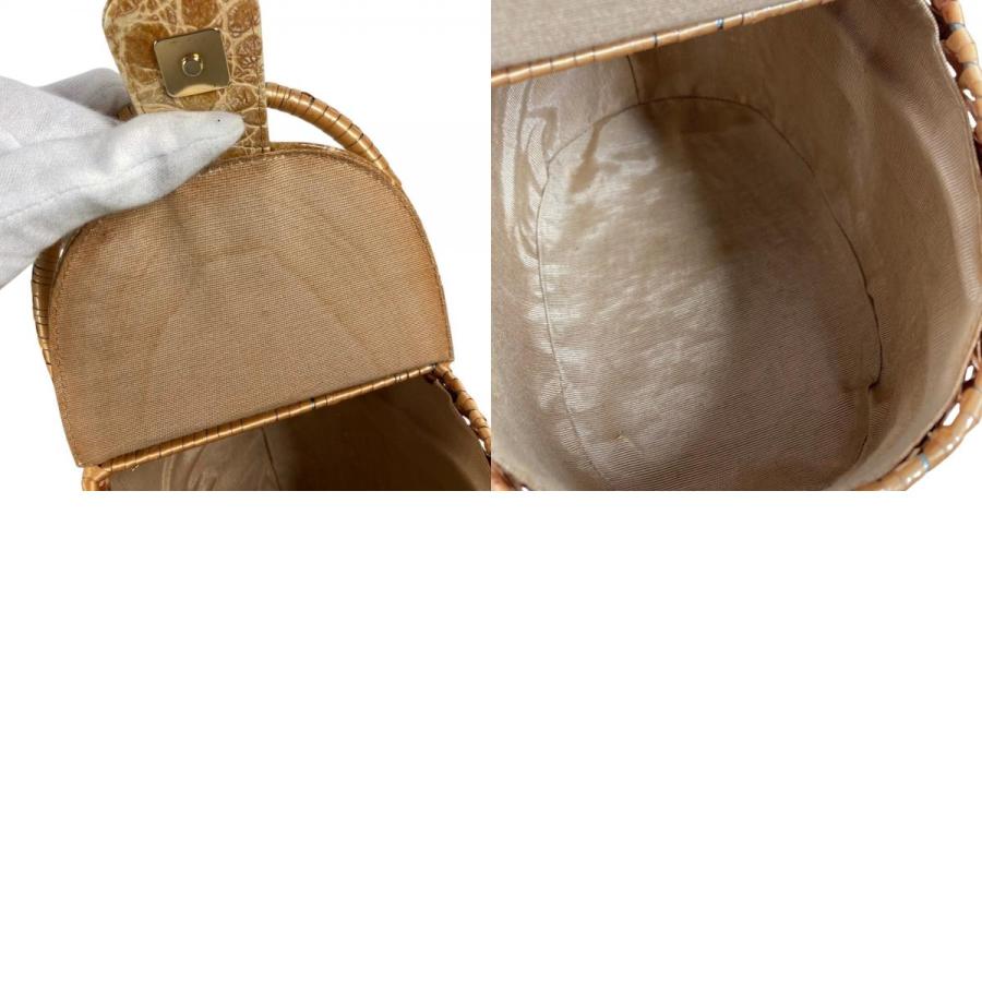 FENDI フェンディ かごバッグ カゴバッグ カバン ヴィンテージ ハンドバッグ ベージュ レディース【中古】 | FENDI | 09