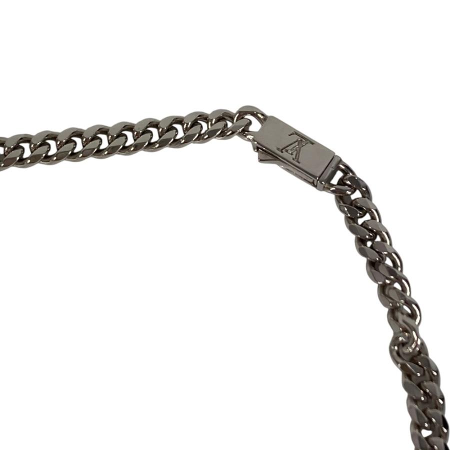 LOUIS VUITTON ルイヴィトン M01951 ネックレスモノグラムロウ ロング チェーン アクセサリー ネックレス シルバー ユニセックス【中古】 | LOUIS VUITTON | 03