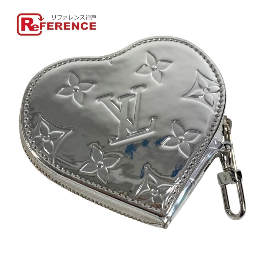 LOUIS VUITTON ルイヴィトン M83540  ポルト モネ・クール 財布 小銭入れ ハート LV SKI モノグラム コインケース シルバー【中古】 | LOUIS VUITTON