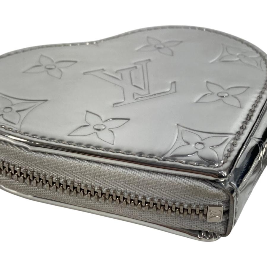 LOUIS VUITTON ルイヴィトン M83540  ポルト モネ・クール 財布 小銭入れ ハート LV SKI モノグラム コインケース シルバー【中古】 | LOUIS VUITTON | 02