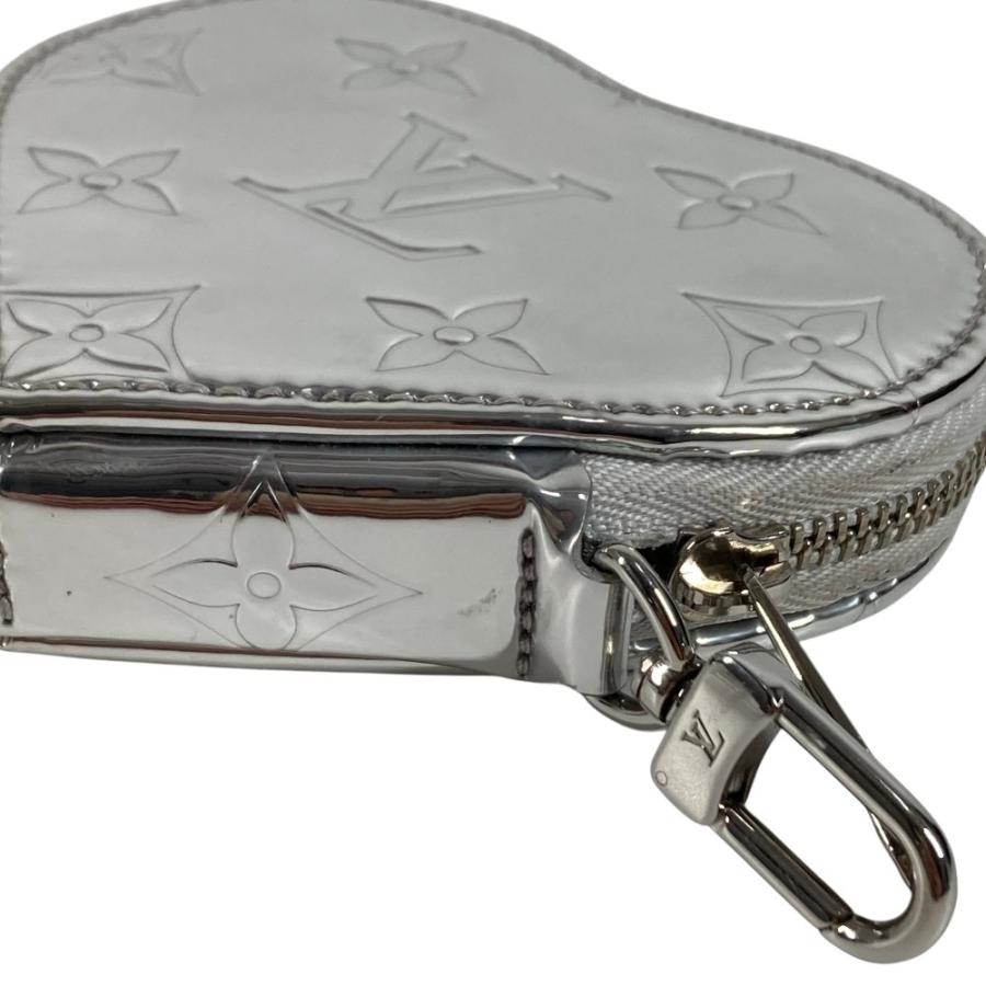 LOUIS VUITTON ルイヴィトン M83540  ポルト モネ・クール 財布 小銭入れ ハート LV SKI モノグラム コインケース シルバー【中古】 | LOUIS VUITTON | 03