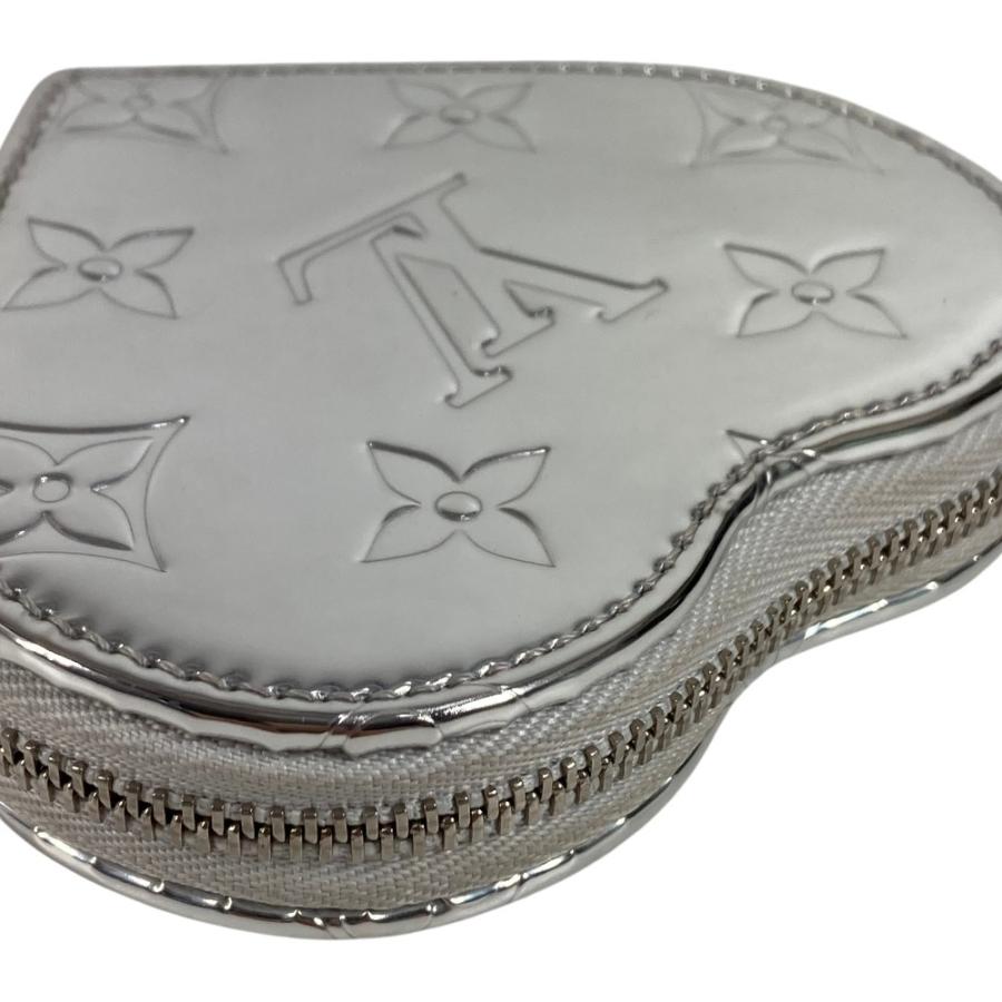 LOUIS VUITTON ルイヴィトン M83540  ポルト モネ・クール 財布 小銭入れ ハート LV SKI モノグラム コインケース シルバー【中古】 | LOUIS VUITTON | 04