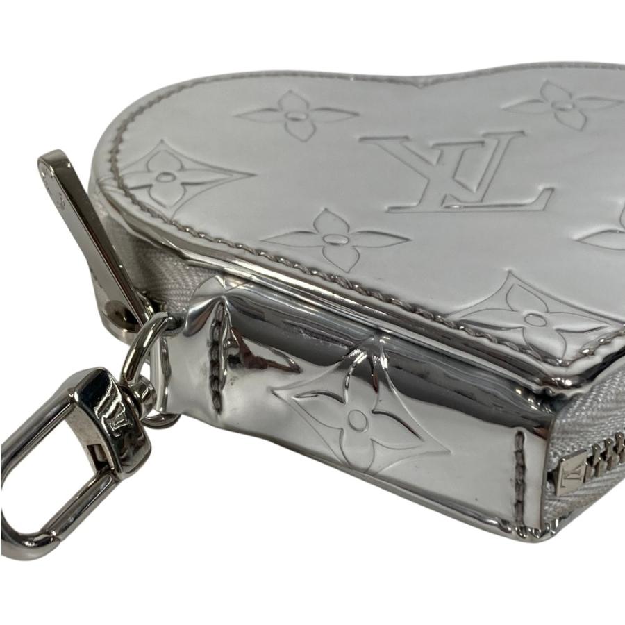 LOUIS VUITTON ルイヴィトン M83540  ポルト モネ・クール 財布 小銭入れ ハート LV SKI モノグラム コインケース シルバー【中古】 | LOUIS VUITTON | 05