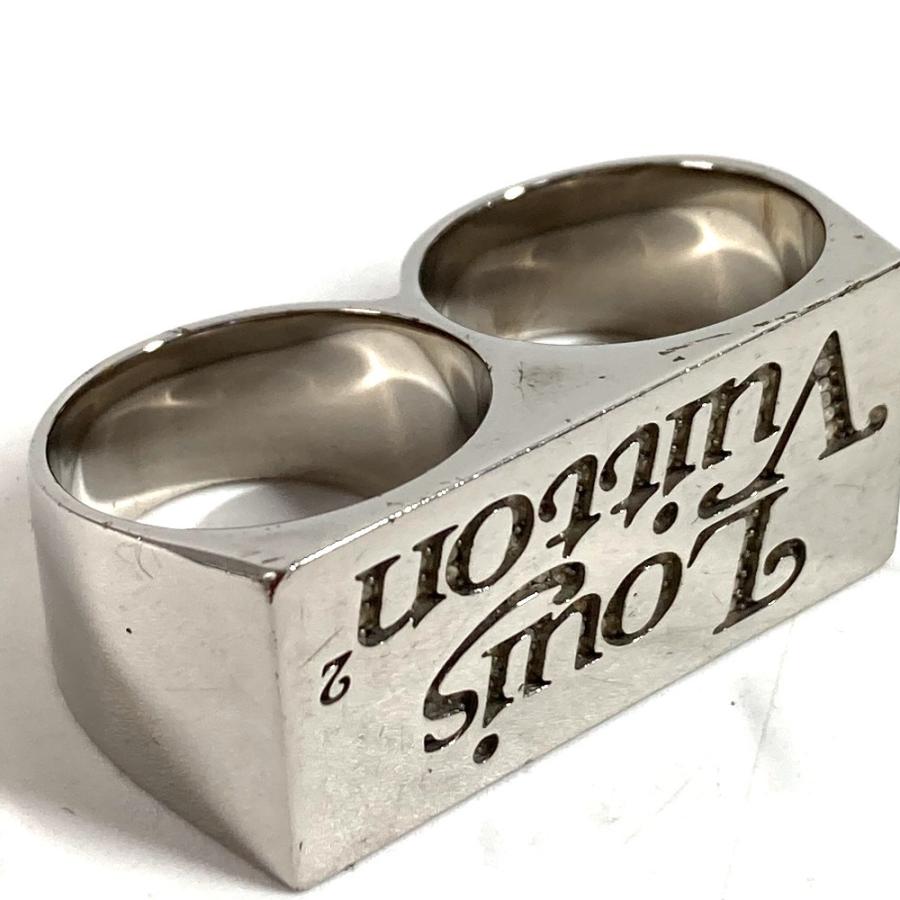 LOUIS VUITTON ルイヴィトン MP2688 バーグダブルスクエアード LVストラス アクセサリー ヴァージルアブロー NIGO リング・指輪 【中古】 | LOUIS VUITTON | 01