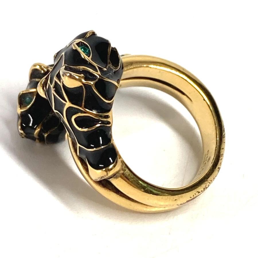 GUCCI グッチ ダブル タイガーヘッド アクセサリー ジュエリー リング・指輪 ゴールド ユニセックス【中古】 | GUCCI | 02