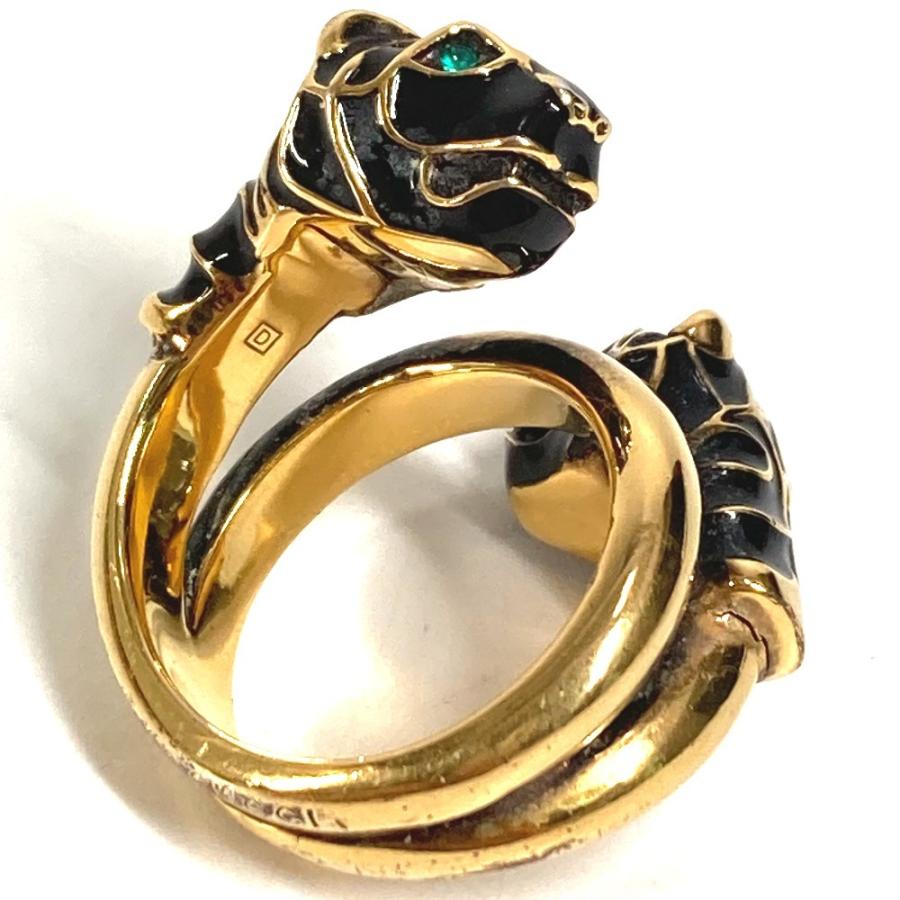 GUCCI グッチ ダブル タイガーヘッド アクセサリー ジュエリー リング・指輪 ゴールド ユニセックス【中古】 | GUCCI | 05