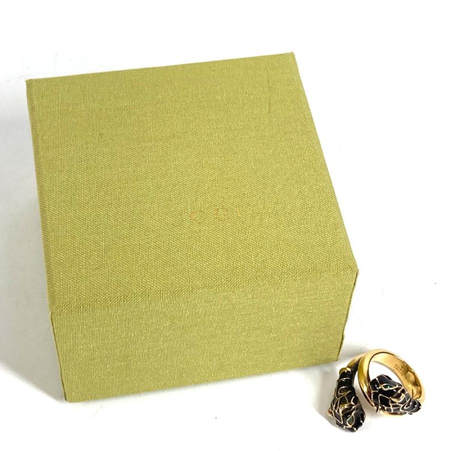 GUCCI グッチ ダブル タイガーヘッド アクセサリー ジュエリー リング・指輪 ゴールド ユニセックス【中古】 | GUCCI | 07