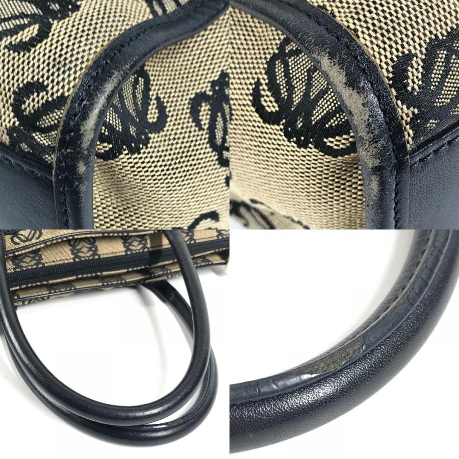 LOEWE ロエベ アナグラム ロゴ ハンドバッグ カバン トートバッグ ビジネスバッグ ブラック ユニセックス【中古】 | LOEWE | 07