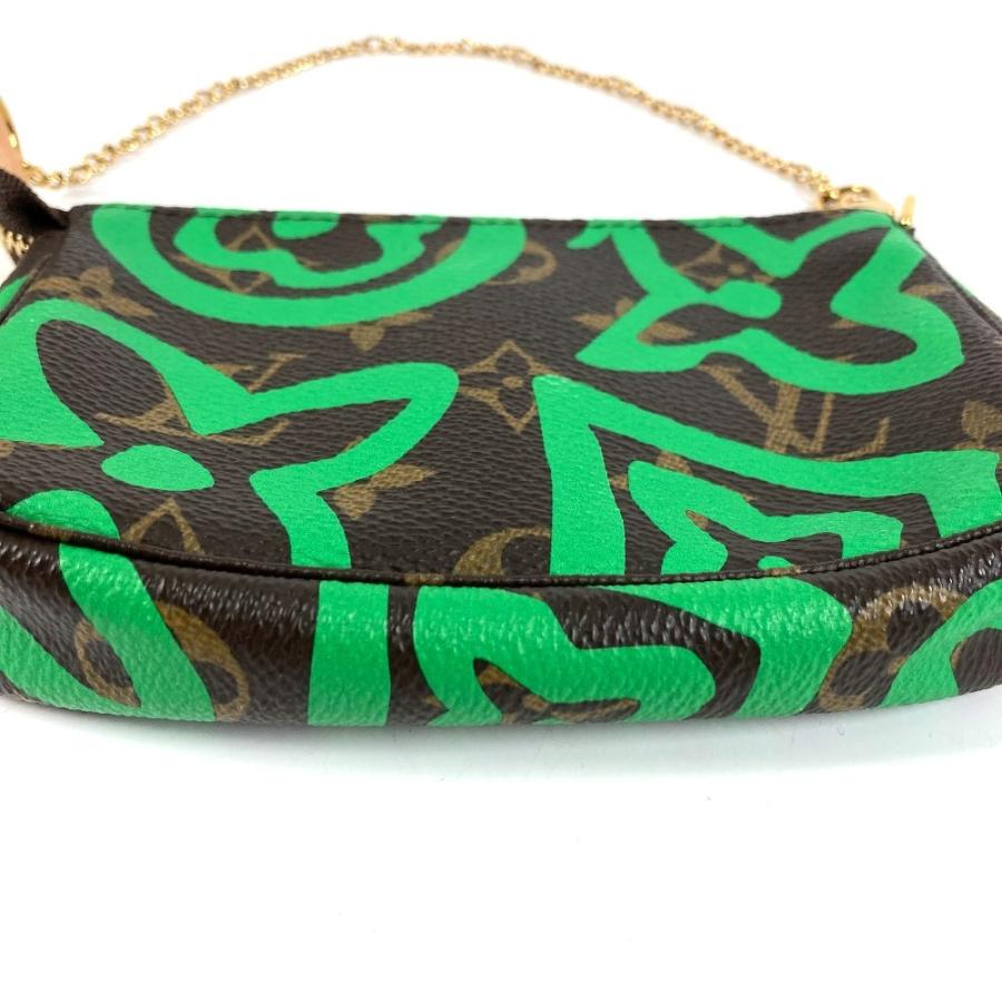 LOUIS VUITTON ルイヴィトン M67706 ミニポシェットアクセソワール ハンドバッグ モノグラム ハワイ限定 アクセサリーポーチ【中古】 | LOUIS VUITTON | 06