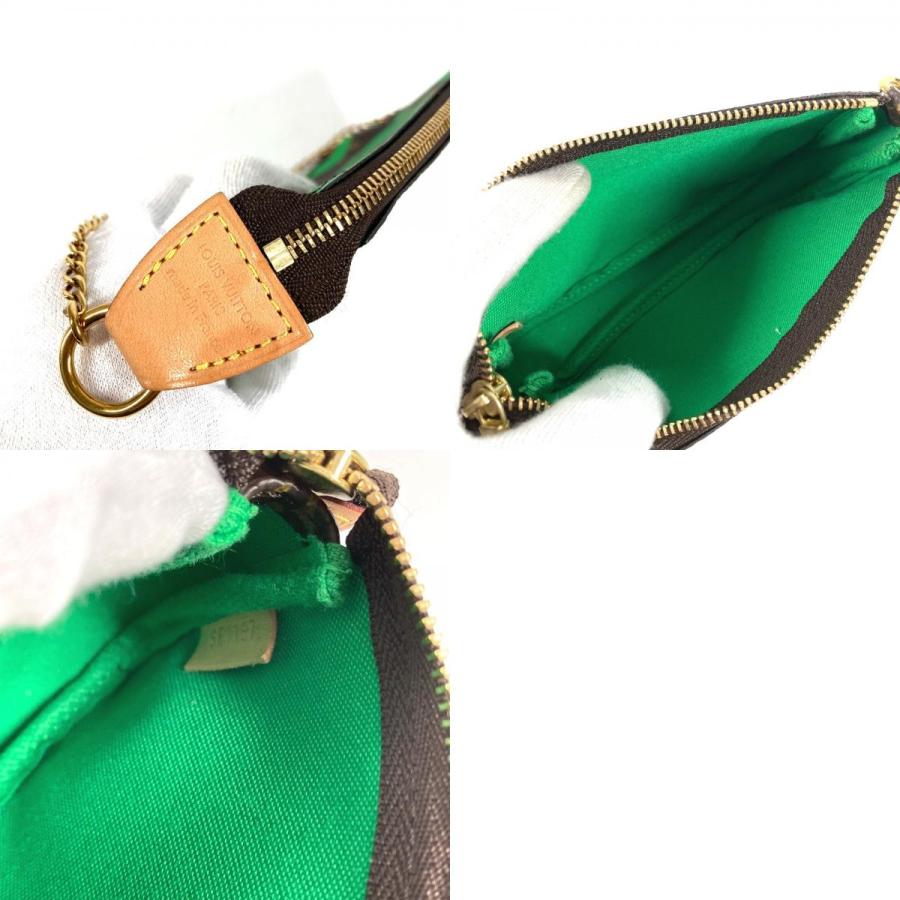 LOUIS VUITTON ルイヴィトン M67706 ミニポシェットアクセソワール ハンドバッグ モノグラム ハワイ限定 アクセサリーポーチ【中古】 | LOUIS VUITTON | 09