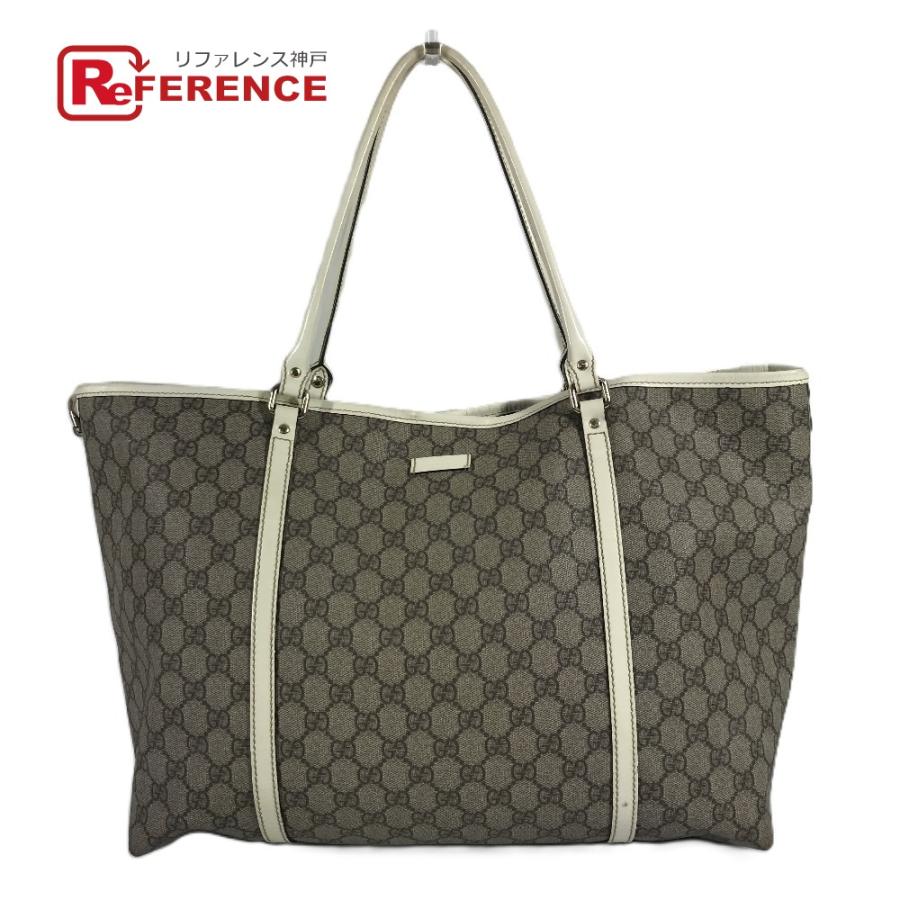 GUCCI グッチ 197954 ロゴ GG カバン トートバッグ 肩掛け GGスプリーム ショルダーバッグ ベージュ ユニセックス【中古】 | GUCCI