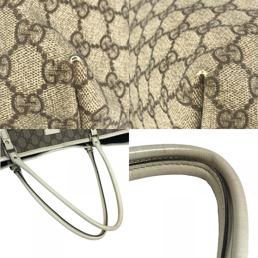 GUCCI グッチ 197954 ロゴ GG カバン トートバッグ 肩掛け GGスプリーム ショルダーバッグ ベージュ ユニセックス【中古】 | GUCCI | 07