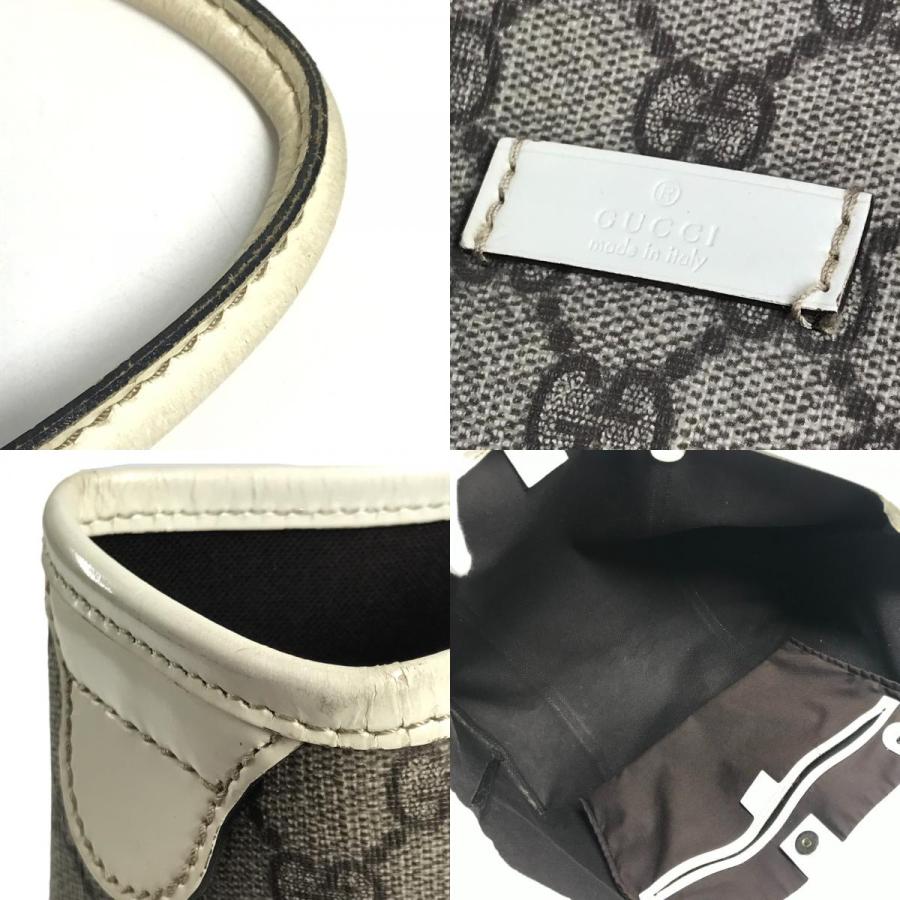 GUCCI グッチ 197954 ロゴ GG カバン トートバッグ 肩掛け GGスプリーム ショルダーバッグ ベージュ ユニセックス【中古】 | GUCCI | 08