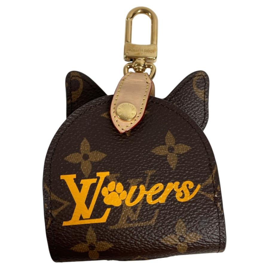 美品 LOUIS VUITTON ルイヴィトン GI1260 ドッグ バッグ ホルダー シバ ペット 犬 バッグチャーム モノグラム 柴犬 キーホルダー 【中古】 | LOUIS VUITTON | 01
