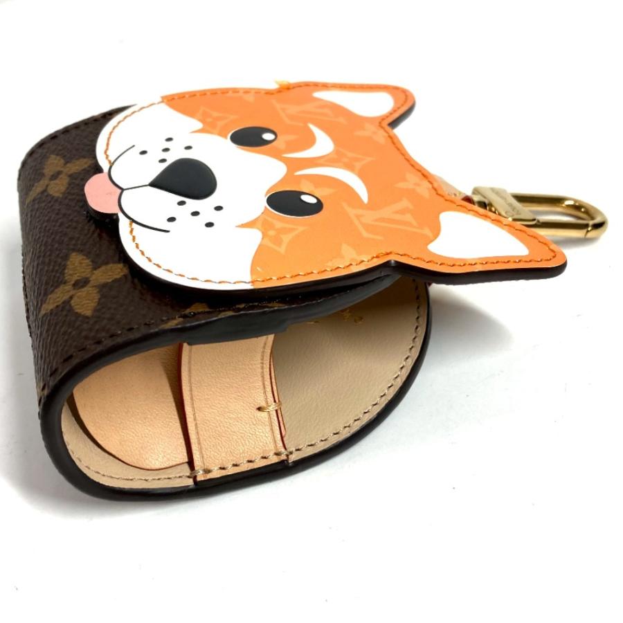 美品 LOUIS VUITTON ルイヴィトン GI1260 ドッグ バッグ ホルダー シバ ペット 犬 バッグチャーム モノグラム 柴犬 キーホルダー 【中古】 | LOUIS VUITTON | 02