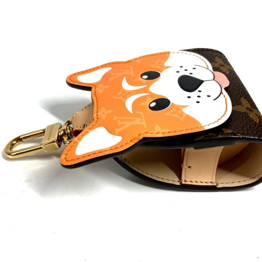 美品 LOUIS VUITTON ルイヴィトン GI1260 ドッグ バッグ ホルダー シバ ペット 犬 バッグチャーム モノグラム 柴犬 キーホルダー 【中古】 | LOUIS VUITTON | 03