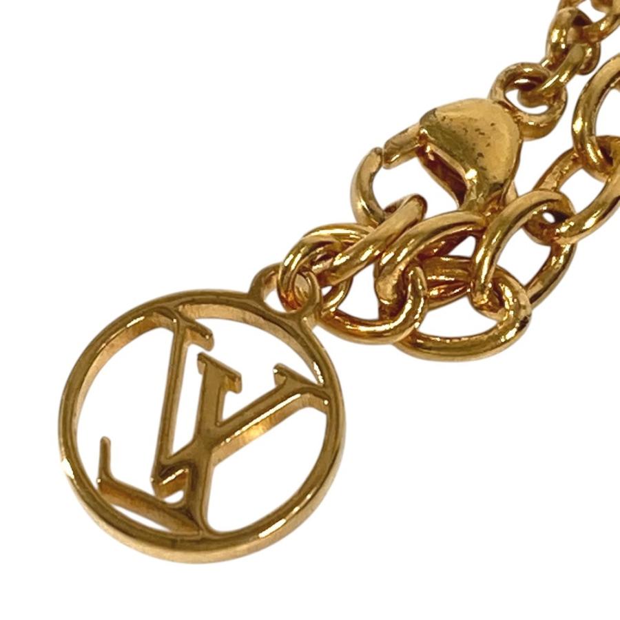LOUIS VUITTON ルイヴィトン M00563  LVブラスレLVロッキー チェーン アクセサリー ジュエリー モノグラム ブレスレット 【中古】 | LOUIS VUITTON | 07