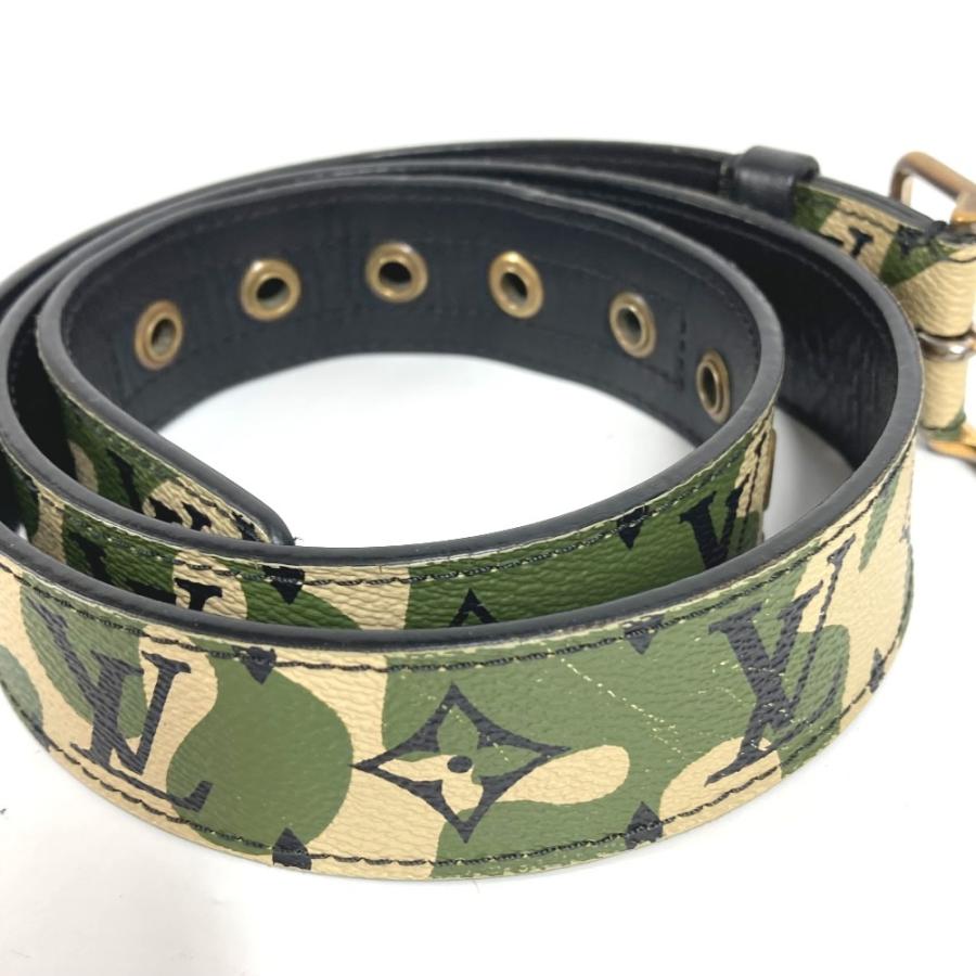 LOUIS VUITTON ルイヴィトン M9646U サンチュール モノグラモフラージュ カモフラ 迷彩 村上隆 TM ベルト カーキ メンズ【中古】 | LOUIS VUITTON | 04