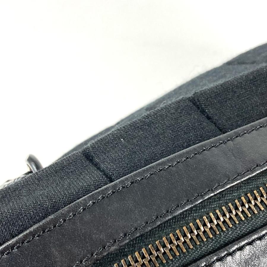 CHANEL シャネル CC ココマーク ロゴ チョコバー トートバッグ カバン 肩掛け ショルダーバッグ ブラック ユニセックス【中古】 | CHANEL | 02