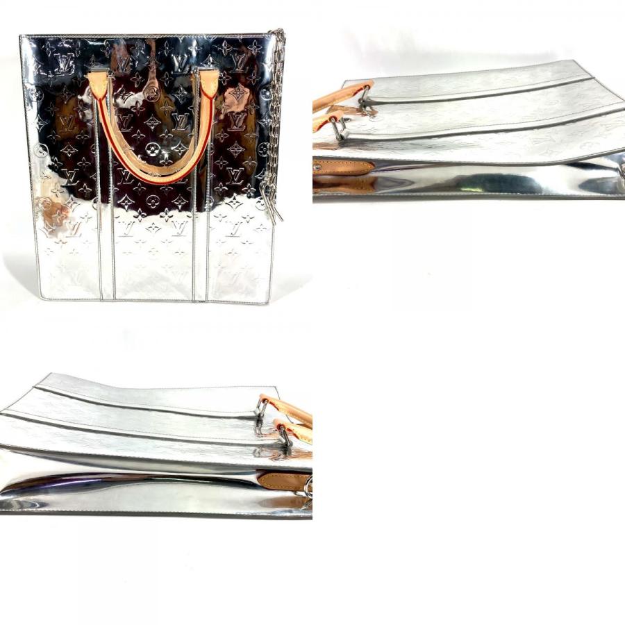 LOUIS VUITTON ルイヴィトン M45884  サックプラ トートバッグ ショルダーバッグ モノグラム LVミラー ハンドバッグ シルバー 【中古】 | LOUIS VUITTON | 09