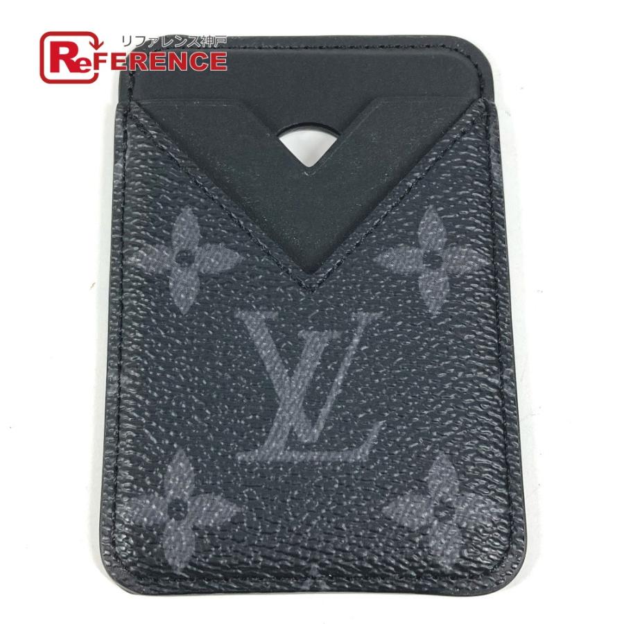 LOUIS VUITTON ルイヴィトン M12602 ポルトカルトマグネット  magsafe 名刺入れ パスケース モノグラムエクリプス カードケース 【中古】 | LOUIS VUITTON