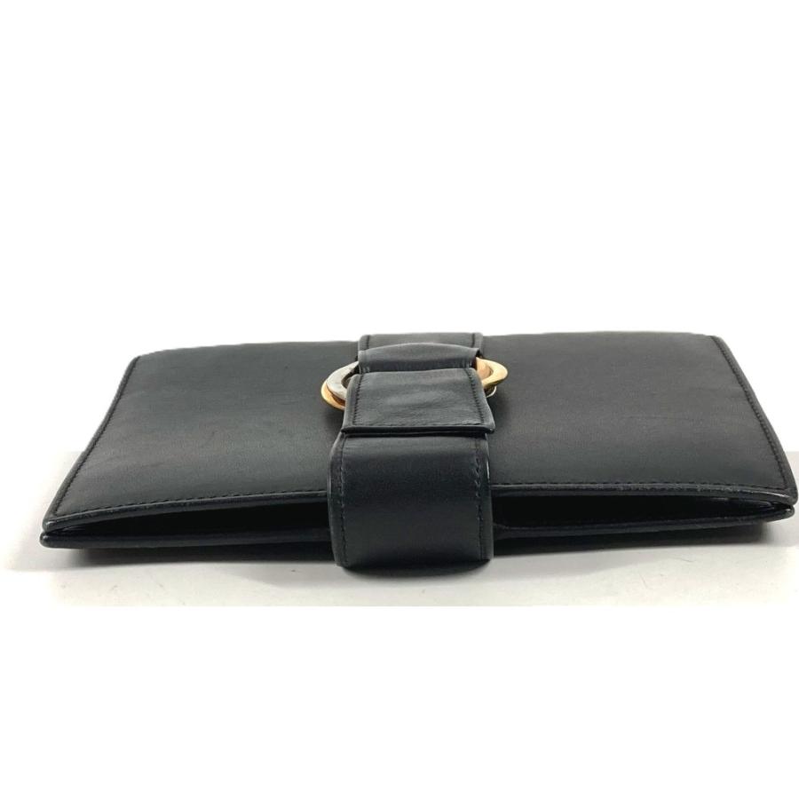 CARTIER カルティエ トリニティ ロゴ システム手帳 ステーショナリー 手帳カバー ブラック ユニセックス【中古】 | Cartier | 03