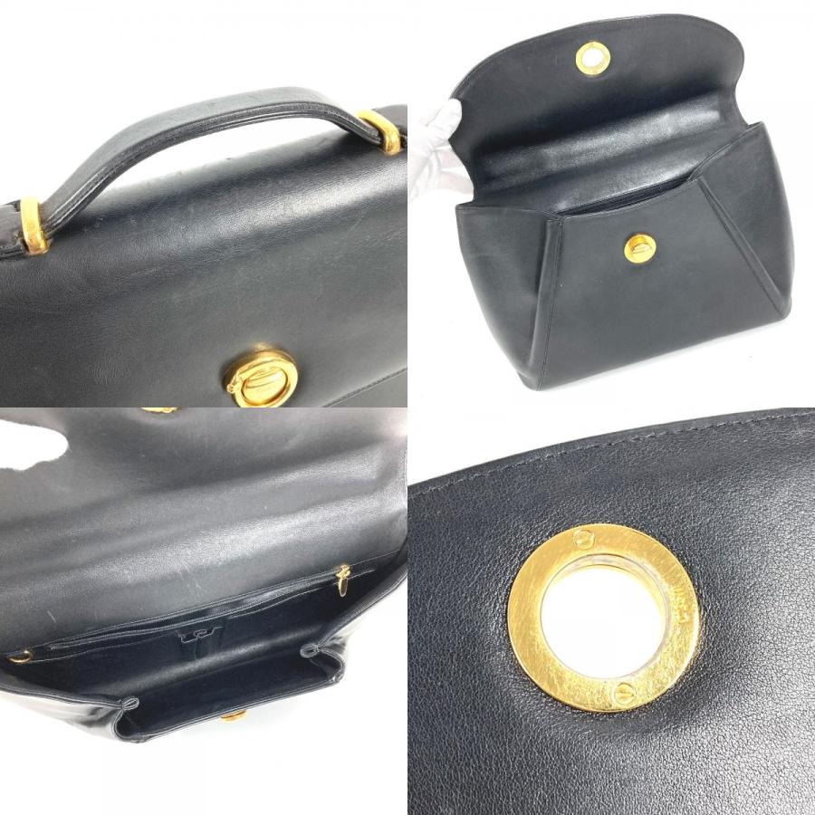 CARTIER カルティエ パンテール ロゴ カバン ハンドバッグ トートバッグ ビジネスバッグ ブラック ユニセックス【中古】 | Cartier | 08