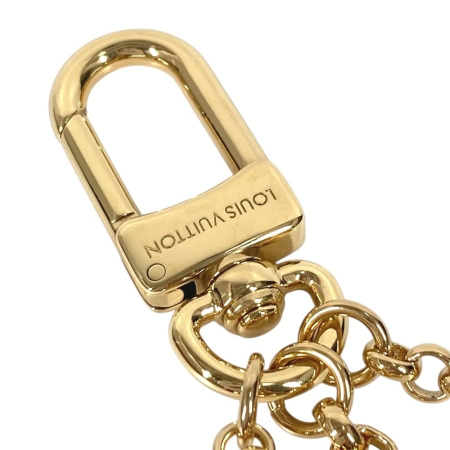 未使用 LOUIS VUITTON ルイヴィトン M02598 バッグチェーンチェリー バッグチャーム LV×TM 村上隆   キーホルダー ゴールド【中古】 | LOUIS VUITTON | 01
