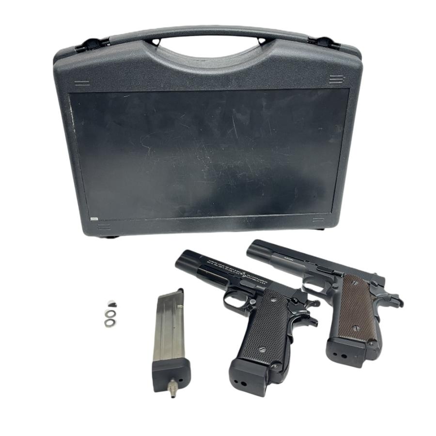 DOUBLE BELL ダブルベル M1911A1 コルトガバメント ブローバック ガスガン2本セット 予備マガジン付き モデルガン【中古】 | 