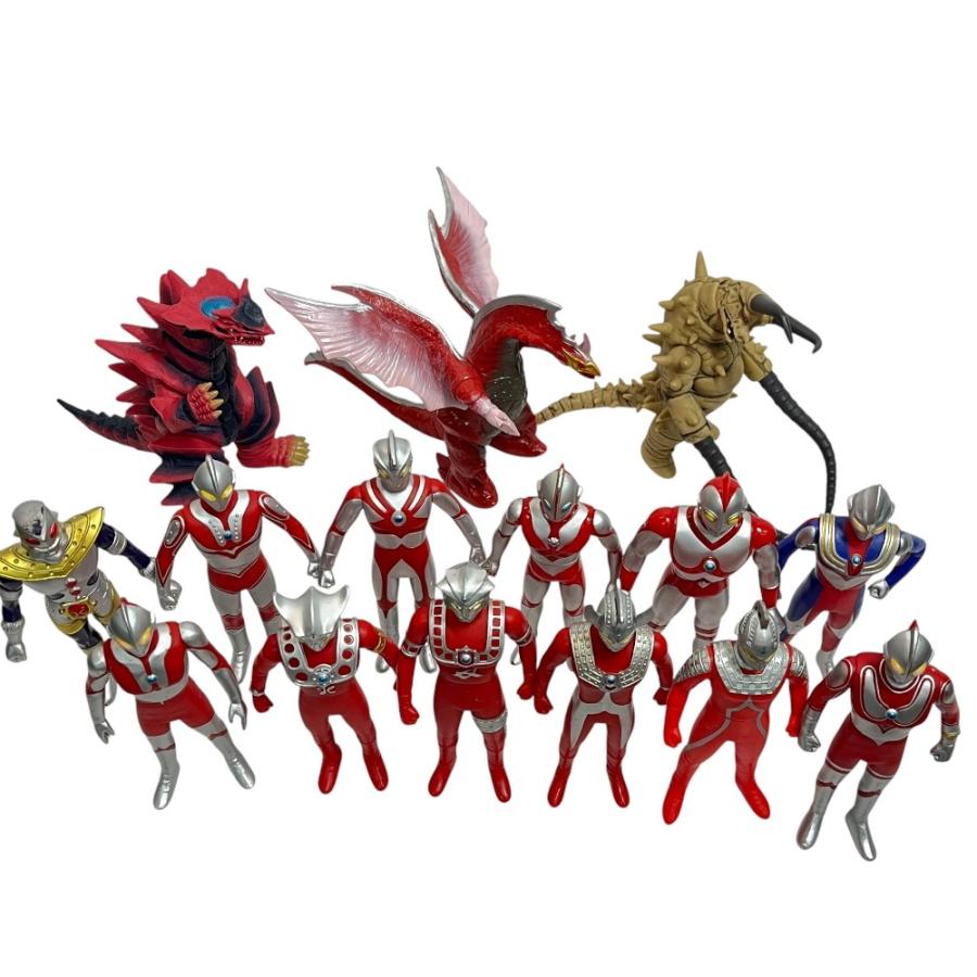 BANDAI バンダイ ウルトラマン 12体 怪獣 3体 ソフビ おもちゃ 玩具 フィギュア ホビーその他 ユニセックス【中古】 |  | 04