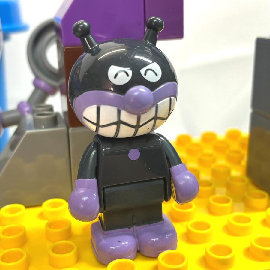 BANDAI バンダイ おおきなバイキンじょうと だだんだんブロックバケツ おもちゃ 玩具 それいけ！アンパンマン ホビーその他【中古】 |  | 04