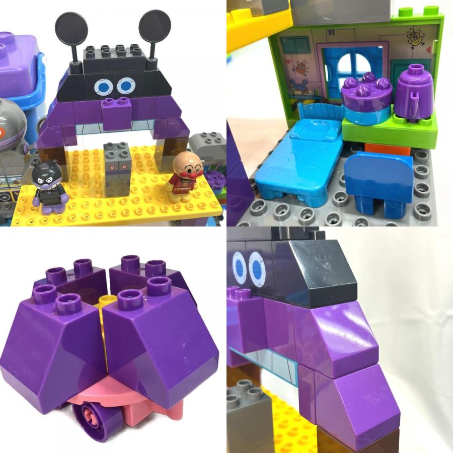 BANDAI バンダイ おおきなバイキンじょうと だだんだんブロックバケツ おもちゃ 玩具 それいけ！アンパンマン ホビーその他【中古】 |  | 06