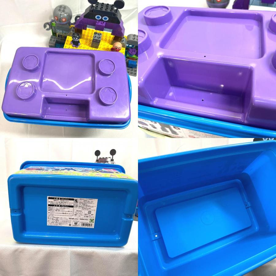 BANDAI バンダイ おおきなバイキンじょうと だだんだんブロックバケツ おもちゃ 玩具 それいけ！アンパンマン ホビーその他【中古】 |  | 09
