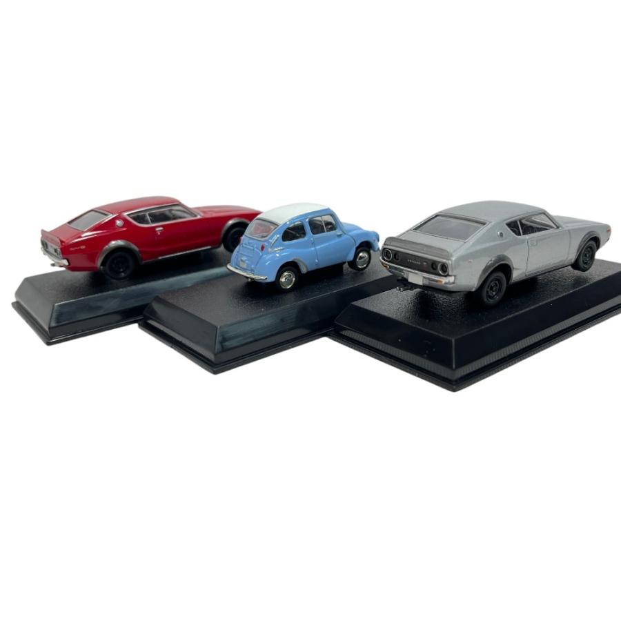 KONAMI コナミ GT-R 日産スカイライン スバル 360 3点セット ミニチュアカー 1/64 絶版名車コレクション ミニカー キッズ【中古】 |  | 06