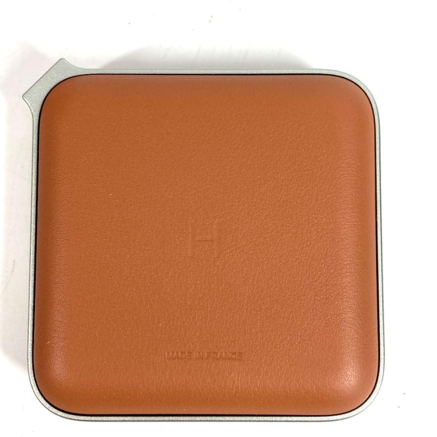 新品同様 HERMES エルメス ヴォルトH volt'H  ミニ 充電器 モバイルバッテリー インテリア 雑貨 ブラウン ユニセックス【中古】 | HERMES | 02