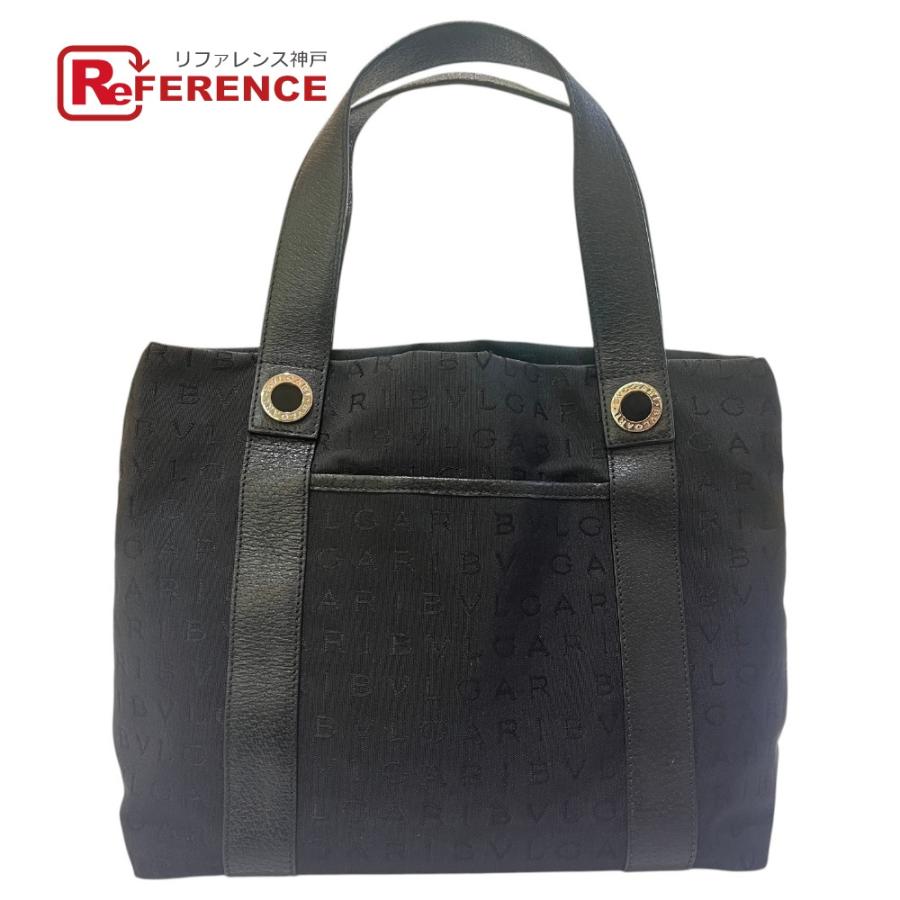 BVLGARI ブルガリ ロゴマニア カバン ミニ トートバッグ 総柄 ハンドバッグ ユニセックス【中古】 | BVLGARI