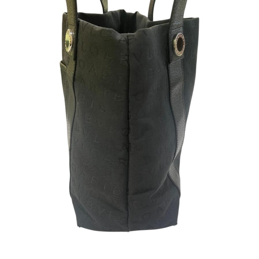 BVLGARI ブルガリ ロゴマニア カバン ミニ トートバッグ 総柄 ハンドバッグ ユニセックス【中古】 | BVLGARI | 02