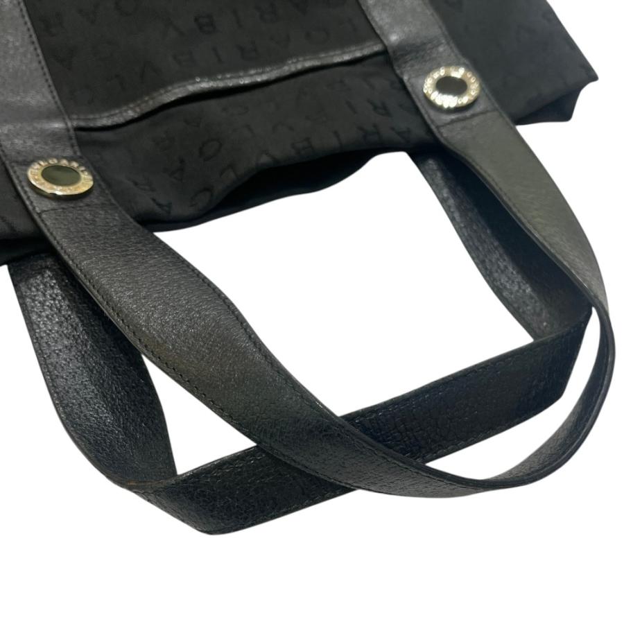 BVLGARI ブルガリ ロゴマニア カバン ミニ トートバッグ 総柄 ハンドバッグ ユニセックス【中古】 | BVLGARI | 05