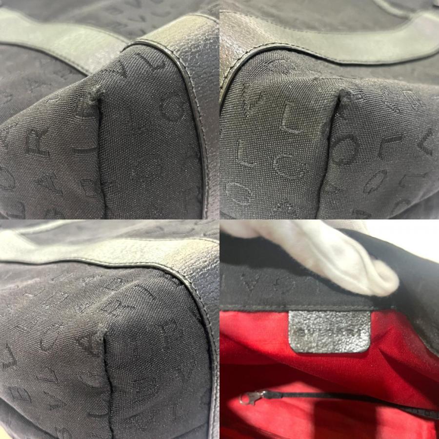 BVLGARI ブルガリ ロゴマニア カバン ミニ トートバッグ 総柄 ハンドバッグ ユニセックス【中古】 | BVLGARI | 08