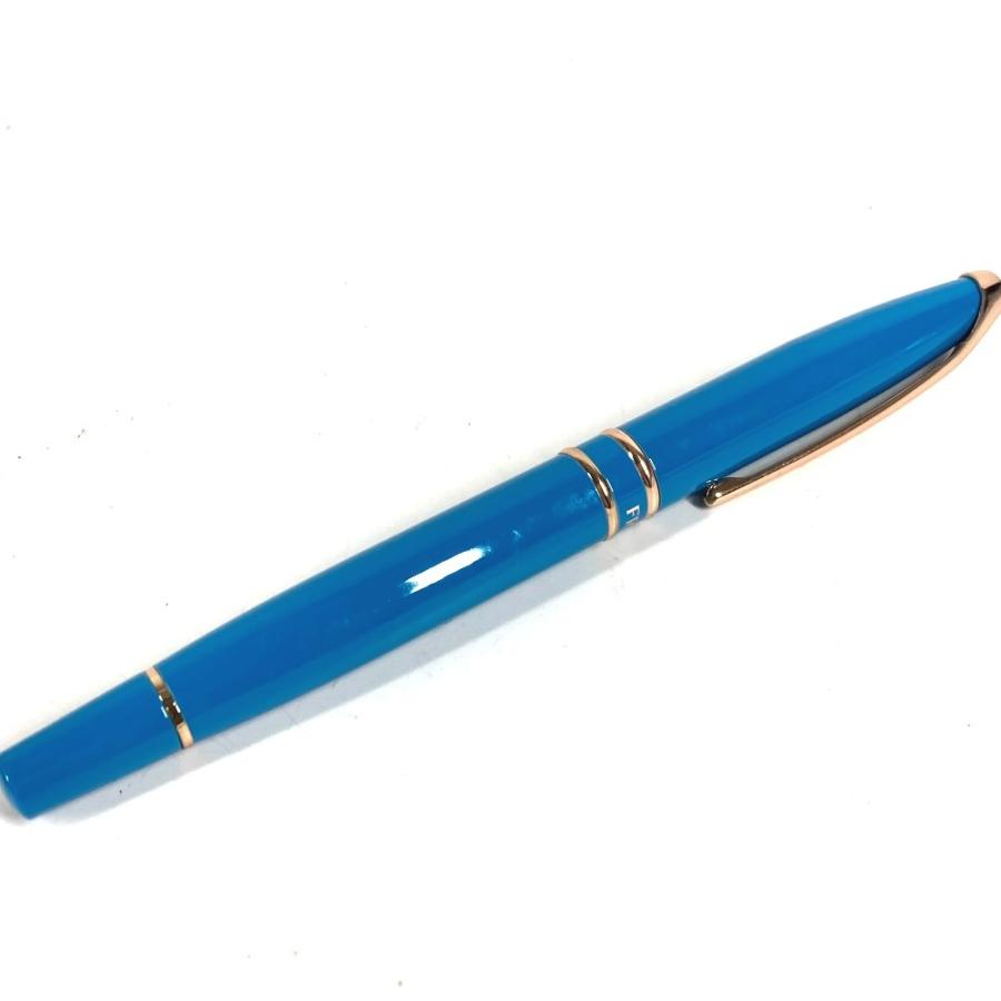 美品 FRED フレッド ロゴ ペン ステーショナリー 非売品 ノベルティ ボールペン ブルー ユニセックス【中古】 | Fred | 03