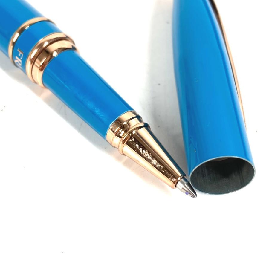 美品 FRED フレッド ロゴ ペン ステーショナリー 非売品 ノベルティ ボールペン ブルー ユニセックス【中古】 | Fred | 06